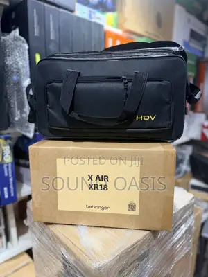 Behringer X Air Xr18 Digital Mixer Plus Bag