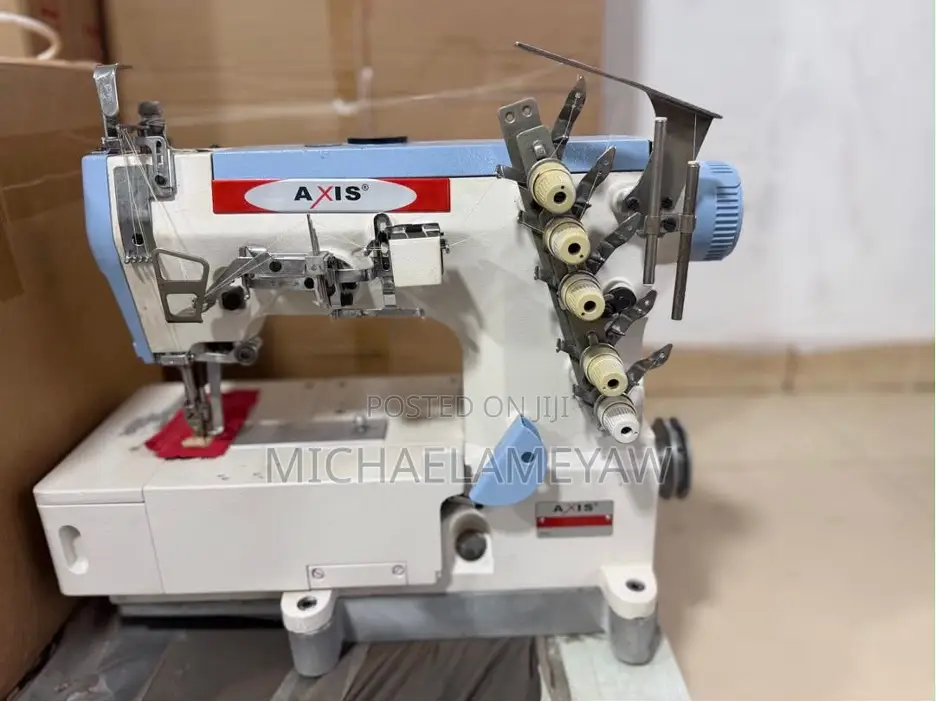 Axis Flatbed Interlock Machine
