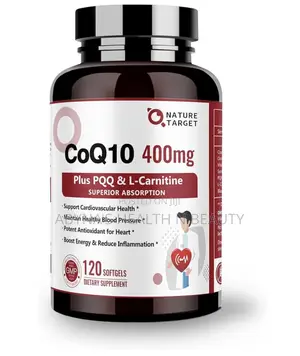 Coq10 400mg Plus PQQ L - Carnitine