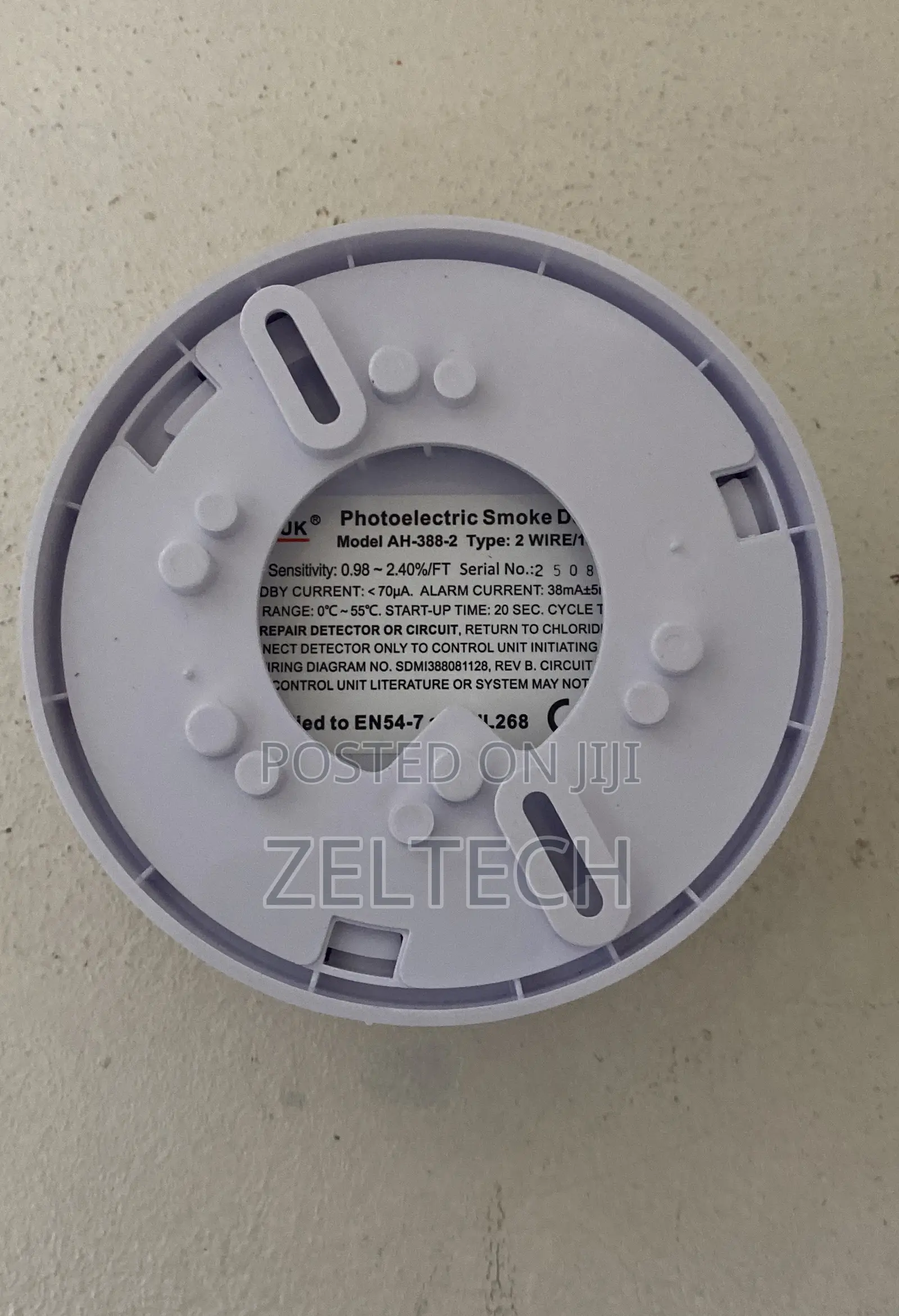 Chloride Electric Smoke Detector
