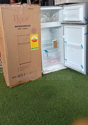 Roch 112l Double Door Fridge With Top Freezer.112l