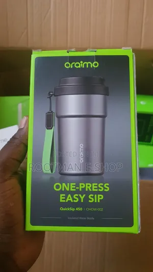 Oraimo Quicksip 450 450ml Temperature-Locking Leakproof Water Bottle