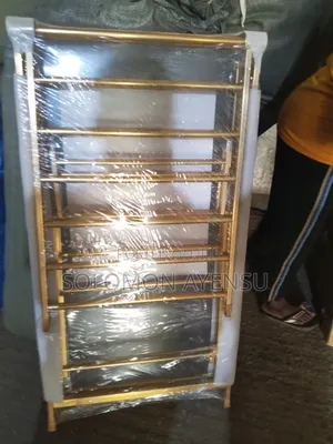 Gold Clothes Drying Rack