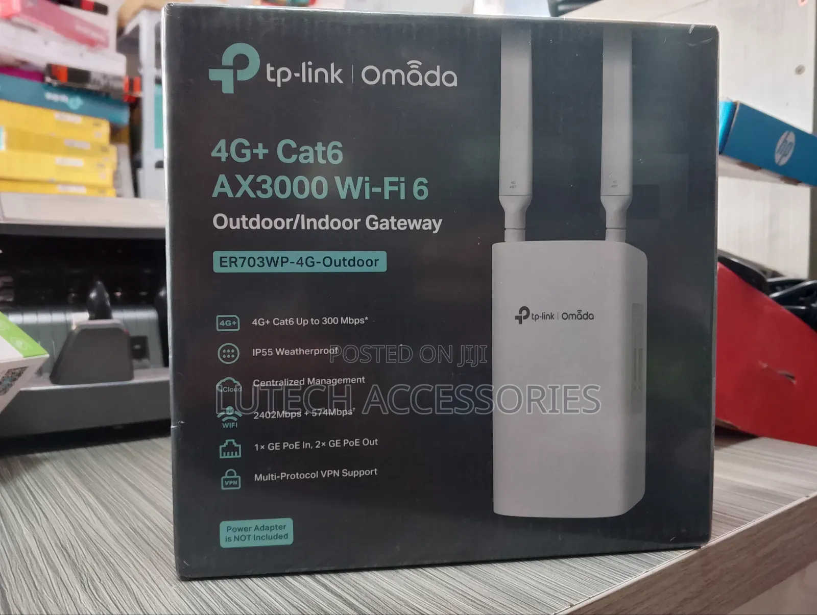 Tp Link 4g Ax3000 Wifi 6 Indoor/Outdoor Gateway Er703wp-4g-Outdoor