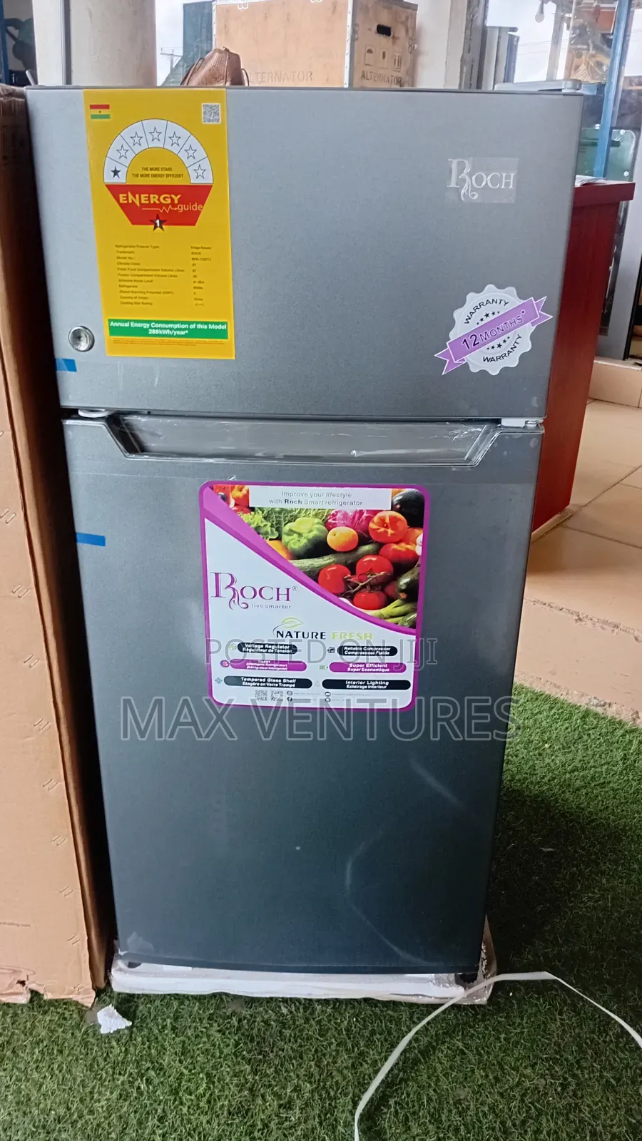 Affordable Roch 112l Double Door Fridge