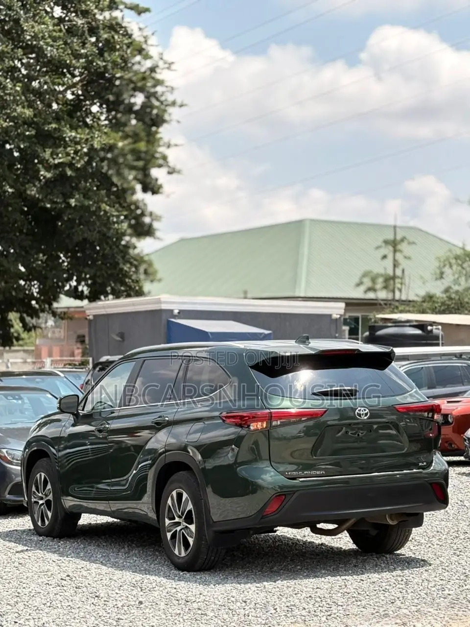 Toyota Highlander XLE AWD 2023 Green