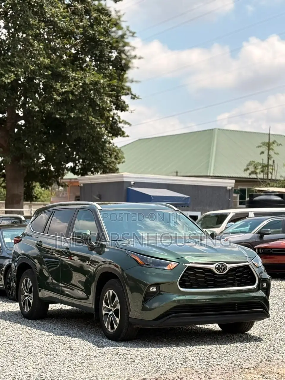 Toyota Highlander XLE AWD 2023 Green