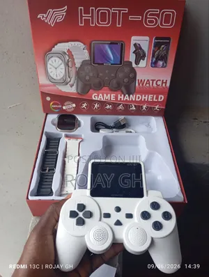 Hot-60 Handheld Electronic Gamepad With S10 Smart Watch 4 Straps