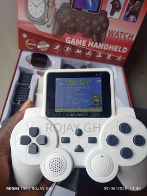 Hot-60 Handheld Electronic Gamepad With S10 Smart Watch 4 Straps