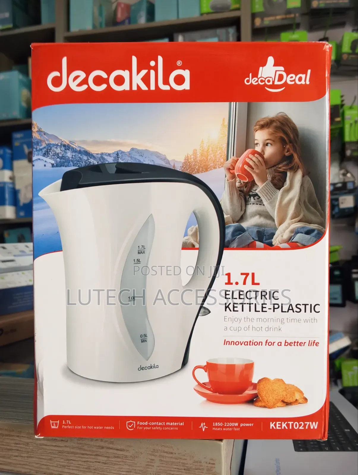 Decakila 1.7 Electric Kettle