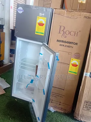 Roch 168l Family Size Double Door Refrigerator 168l
