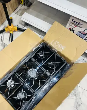Extremely Affordable Kenwood 90cm 5 Gas Hob(Tempered Glass)Black 