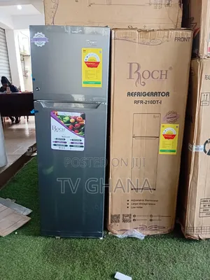 Roch 168l Refrigerator – Strong Cooling, Clean Silver Finish168l