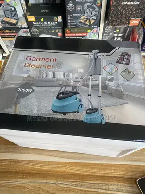 Easy to Use Turquoise Garment Steamer for Home and Business