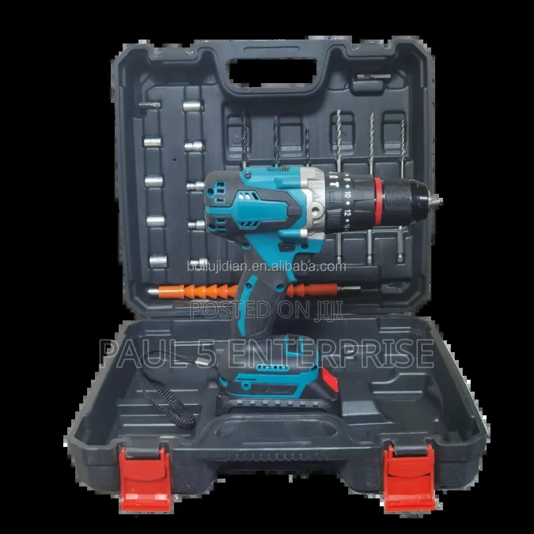 Cordless Drilling Machine Brushless Motor 2*3a Battery