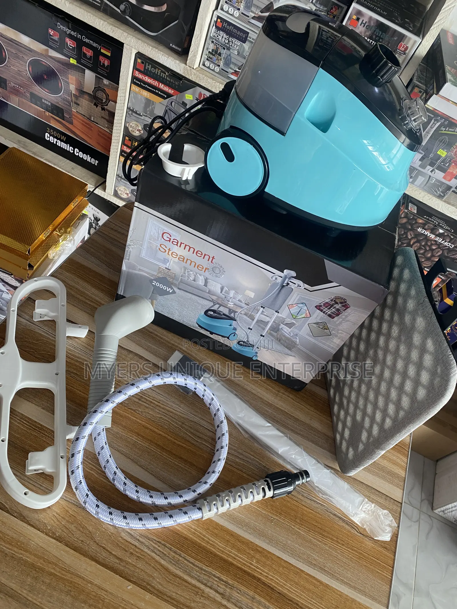 Perfect Electric 2000w Standing Steamer With Large Water Tank