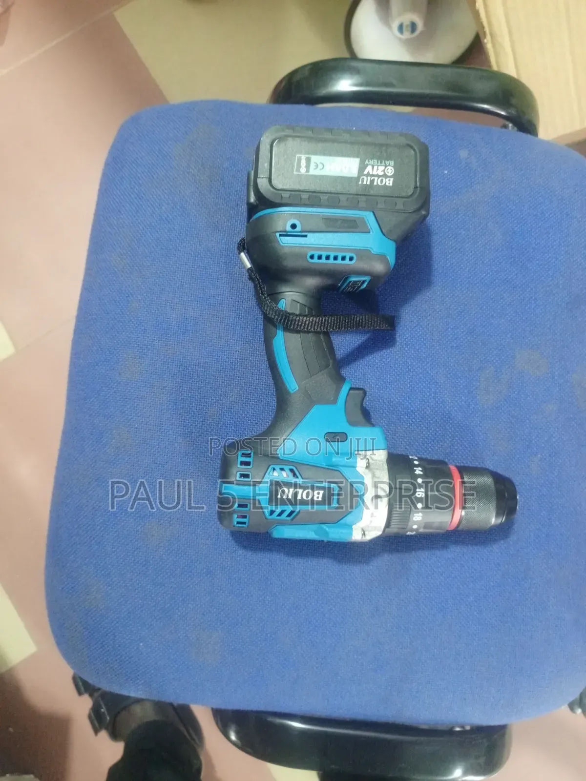 Cordless Drilling Machine Brushless Motor 2*3a Battery