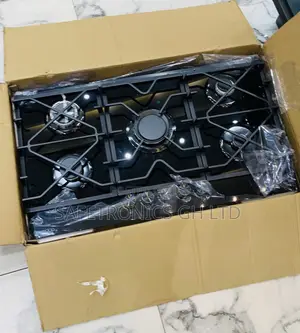 Choose Black Kenwood 5-Burner Gas Built-in Gas Hobs (Sleek Countertop)