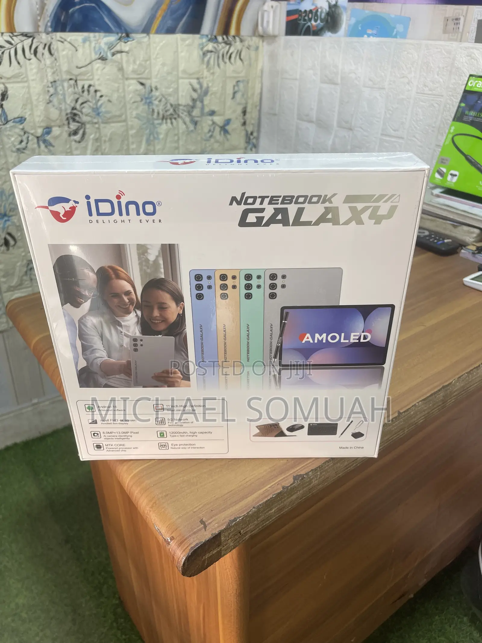 New Idino Notebook Galaxy 512 GB Blue