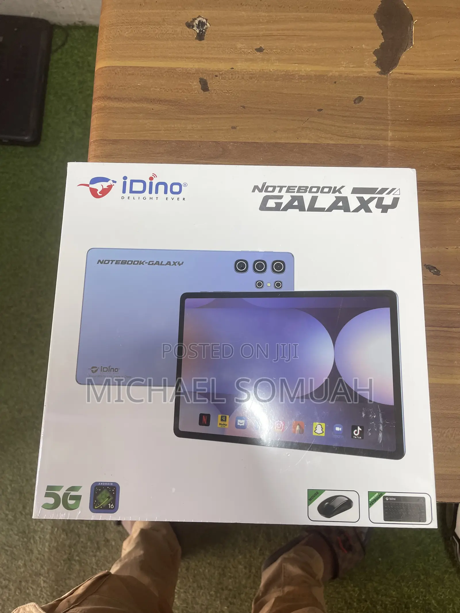 New Idino Notebook Galaxy 512 GB Blue