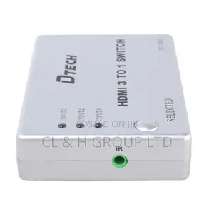 Dtech Dt-7018 3 In 1 Out Hdmi Switch Support 1080p And 3d