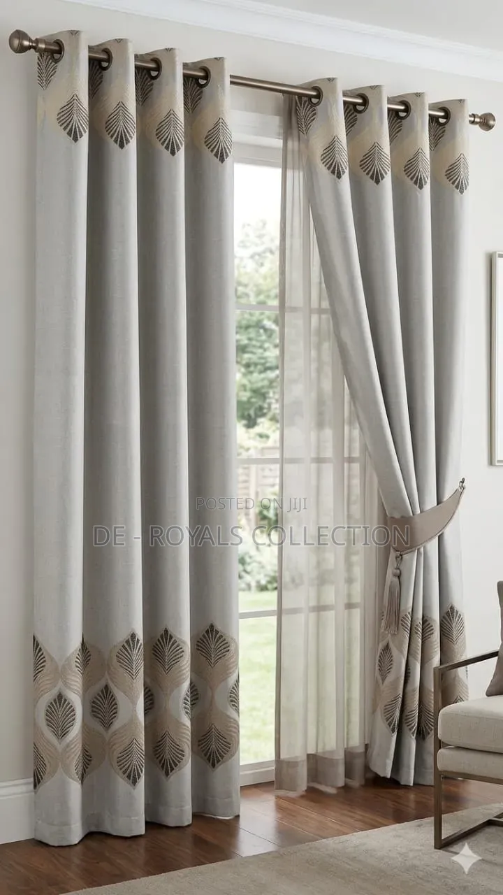 Soft Blackout Curtains 2 in 1