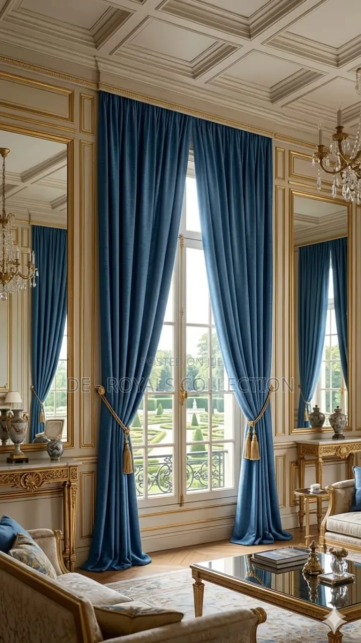 High Quality Hotel Style Curtains 2 in 1