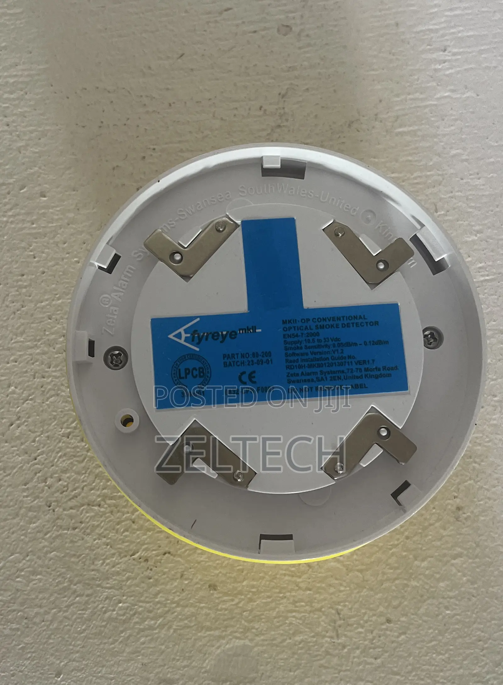 Zeta China Smoke Detector