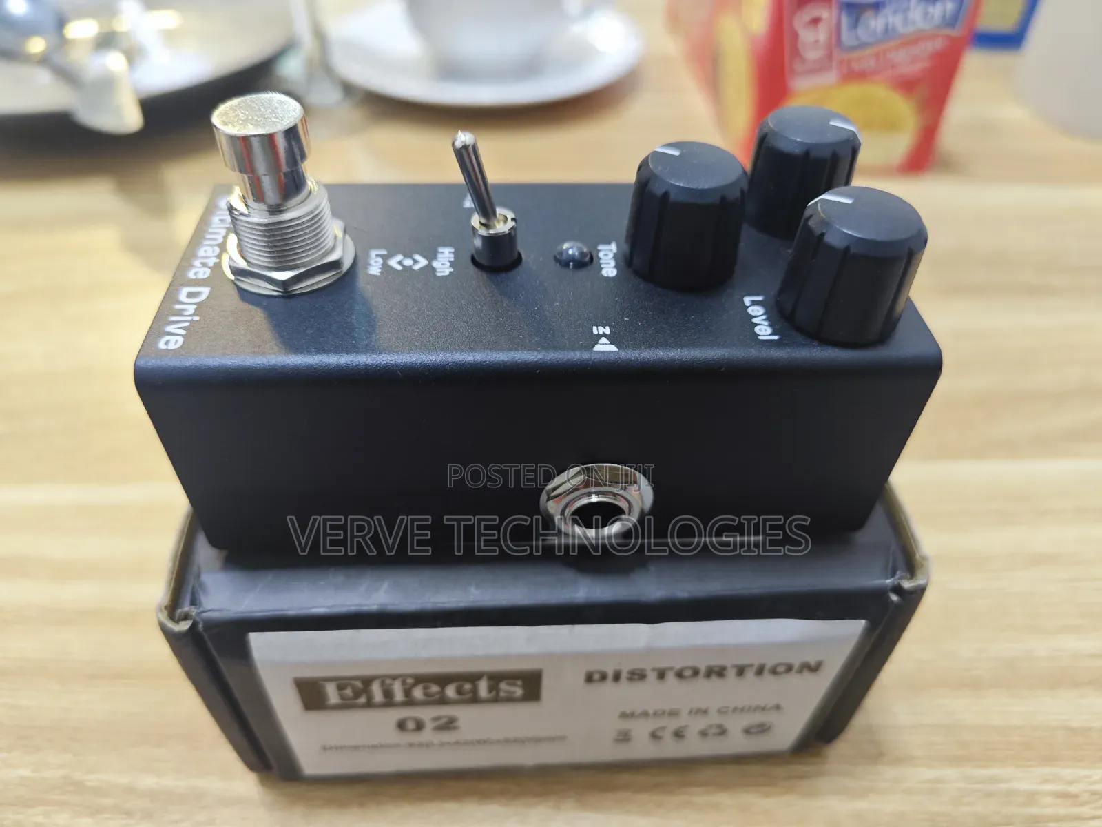 Guitar Distortion Effect Pedal (Ultimate Drive)