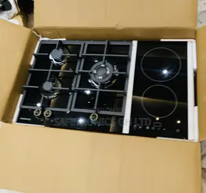 Best Quality Black Kenwood 3+2 Built-in Hybrid Cooker Hob Ceramic