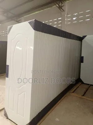 White Oval Jiajia Wooden Steel Door(Single)