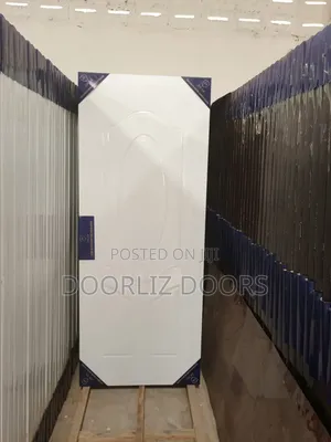 Wooden Steel Security Door With Accessories
