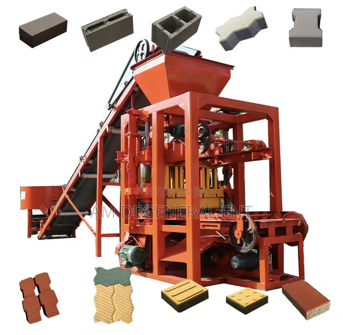Industrial Block Making Machine