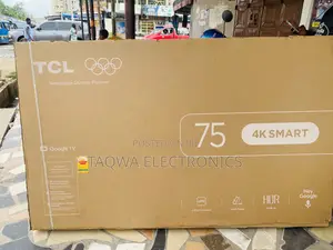 Real 75 Inches TCL Google Smart Tv