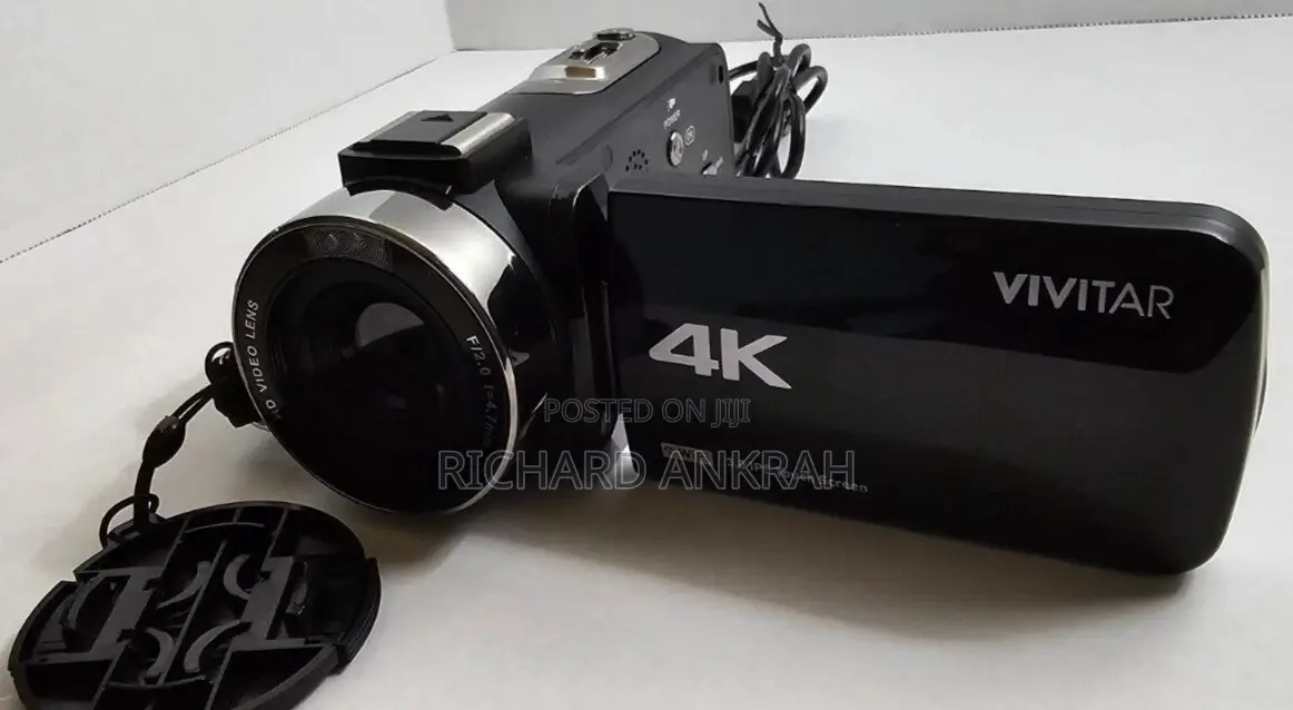 Vivitar Dvr4k-BLK Camcorder for Sale