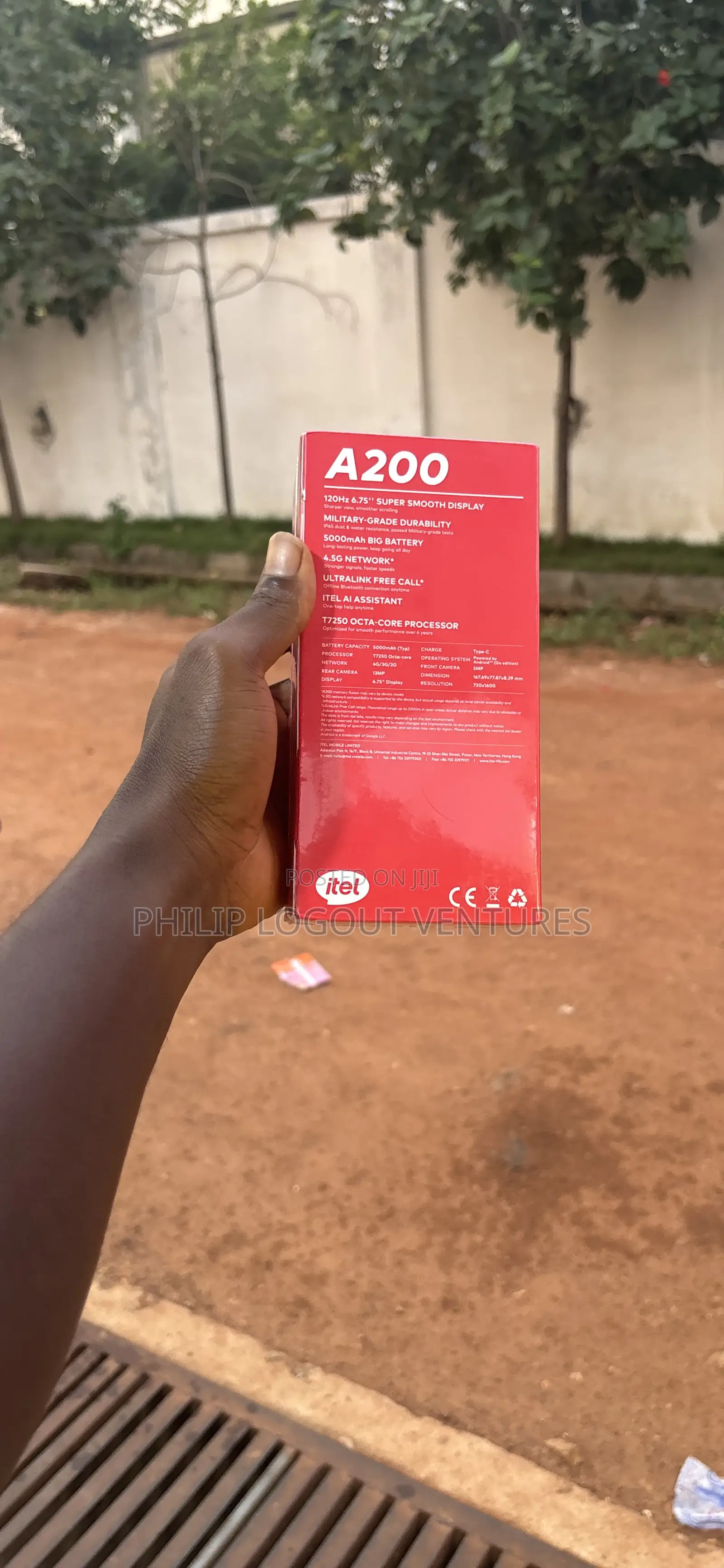 New Itel A200+ 128 GB Gold