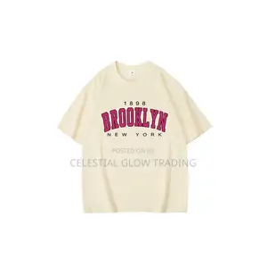 Brooklyn New York Oversized T-Shirt | Premium Cotton Unisex Casual Tee