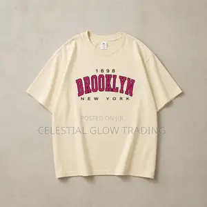 Brooklyn New York Oversized T-Shirt | Premium Cotton Unisex Casual Tee