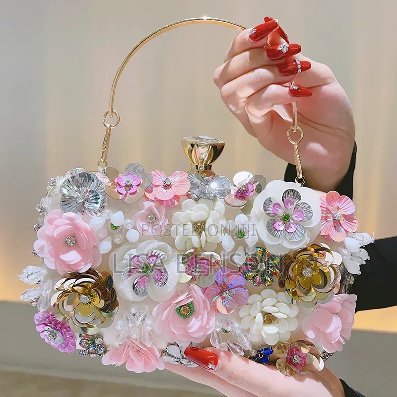 Ladies' Luxury Floral Designed Purse