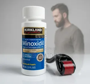 Kirkland Bottle and Derma Roller (Advanced Hair Growth System)