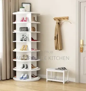 Rotating Shoe Rack