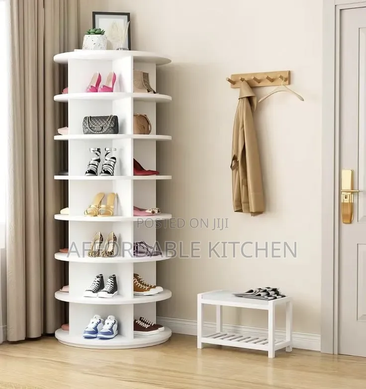 Rotating Shoe Rack