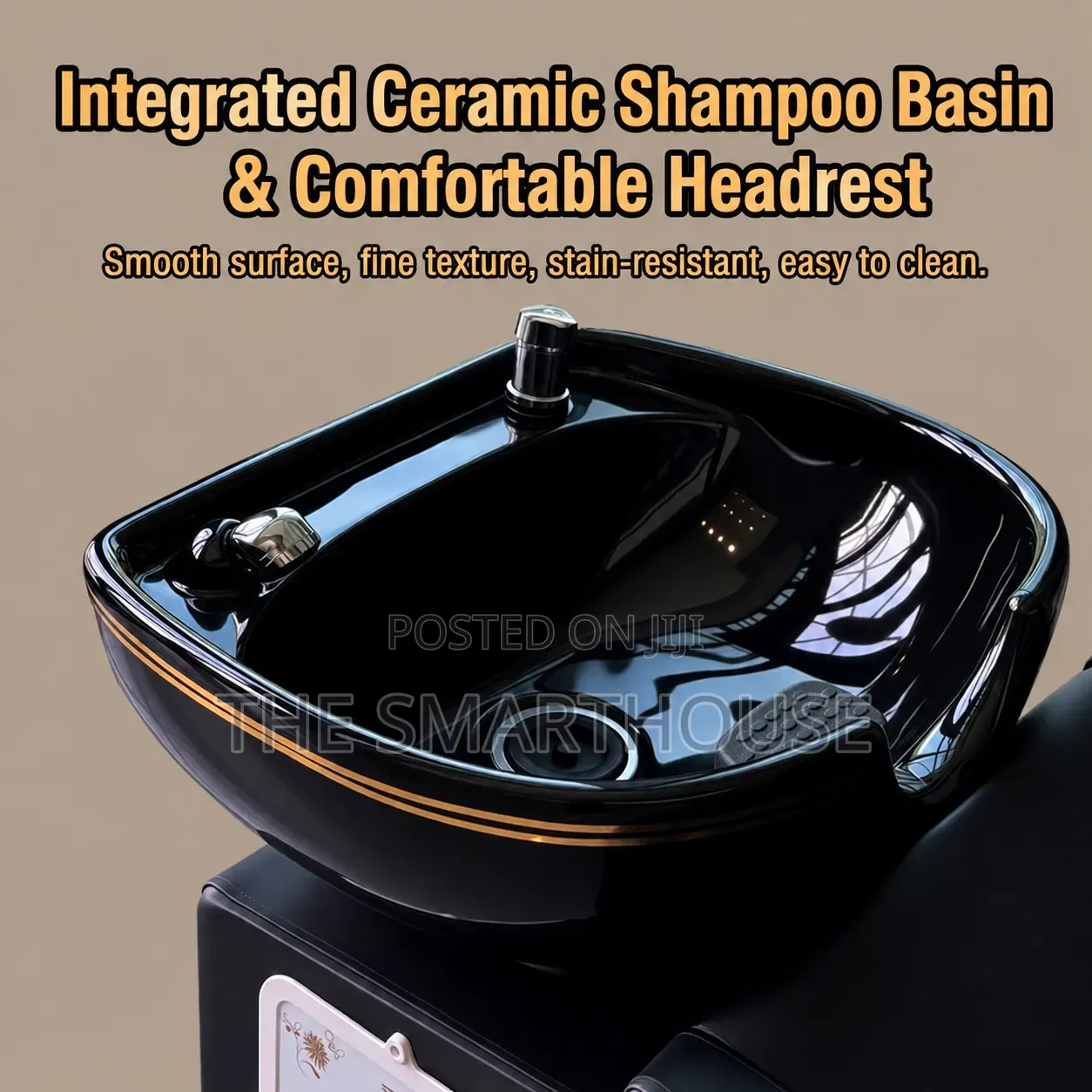 Executive Salon Shampoo Bed With Basin and Stool