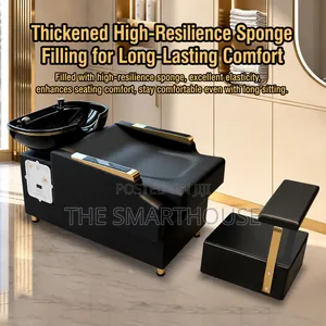 Executive Salon Shampoo Bed With Basin and Stool