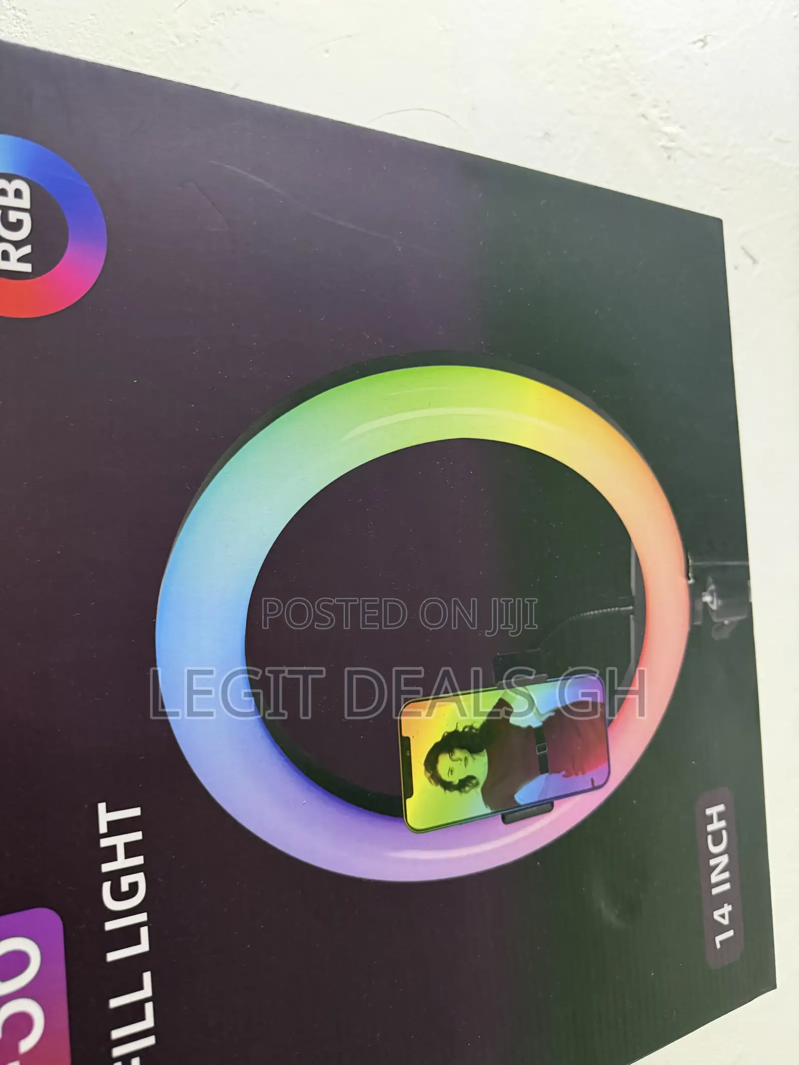 Ring Light With Adjustable Stand