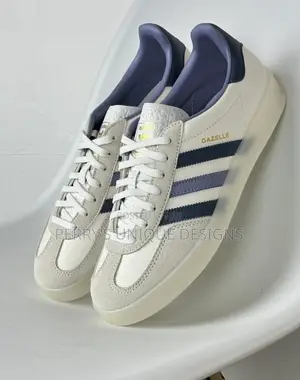 Adidas Gazelle Luxe White Lavender Sneakers