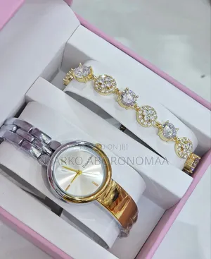 Classy High-Quality Watch Bracelet Giftset
