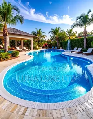 Professional Swimming Pool Construction | Accra | Luna Construction