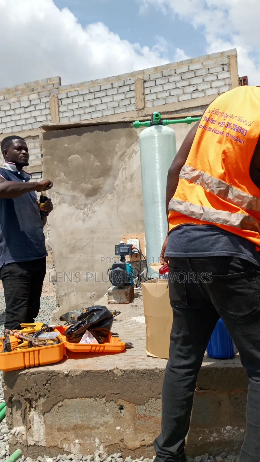 Domestic and Industrial Plumbing Work