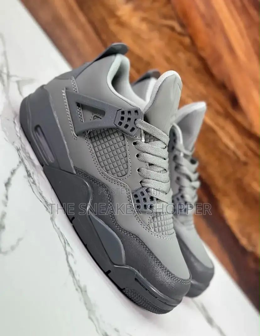 Jordan 4 Grey and Dark Ash Colors